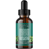 Natures Craft Organic Oregano Oil Drops bottle side view