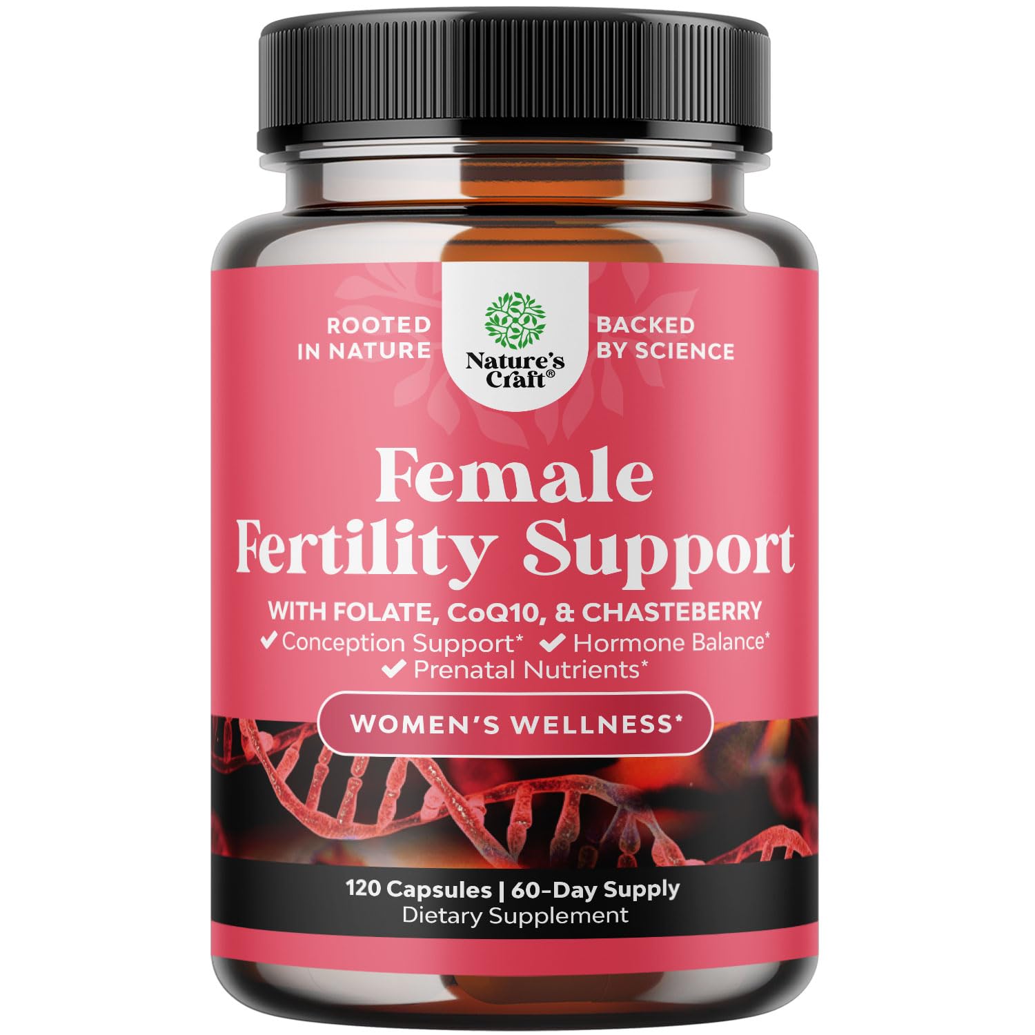 Natures Craft Prenatal Vitamins front view with packaging