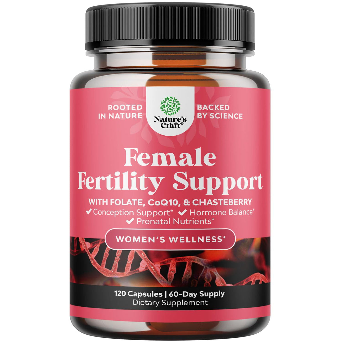 Natures Craft Prenatal Vitamins front view with packaging