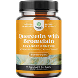Natures Craft Quercetin with Bromelain 90g capsules front view