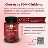 Natures Craft Red Yeast Rice 1200mg with CoQ10 side view