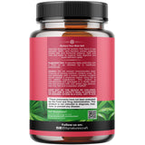 Natures Craft Saw Palmetto Herbal Supplement 85g back view