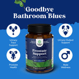 Natures Craft Saw Palmetto Prostate Support Capsules back view