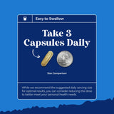 Natures Craft Saw Palmetto Prostate Support Capsules on a wooden surface