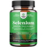 Natures Craft Selenium 200 mcg supplement front view
