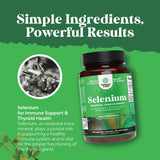 Natures Craft Selenium 200 mcg supplement ingredients list
