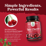 Natures Craft Tart Cherry Uric Acid Supplement packaging