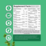 Natures Craft Teen Multivitamin Gummies displayed with fruits