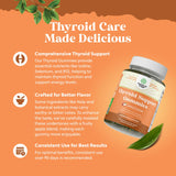 Natures Craft Thyroid Support Gummies on a kitchen counter