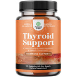 Natures Craft Thyroid Support Supplement 60 Capsules front view