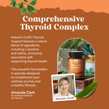 Natures Craft Thyroid Support Supplement bottle with label