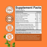 Natures Craft Thyroid Support Supplement displayed with herbs