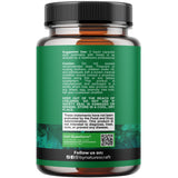 Natures Craft Vegan Omega 3-6-9 Hemp Seed Oil Capsules side view