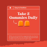 Natures Craft Vitamin D3 Gummies 2000 IU with a measuring spoon