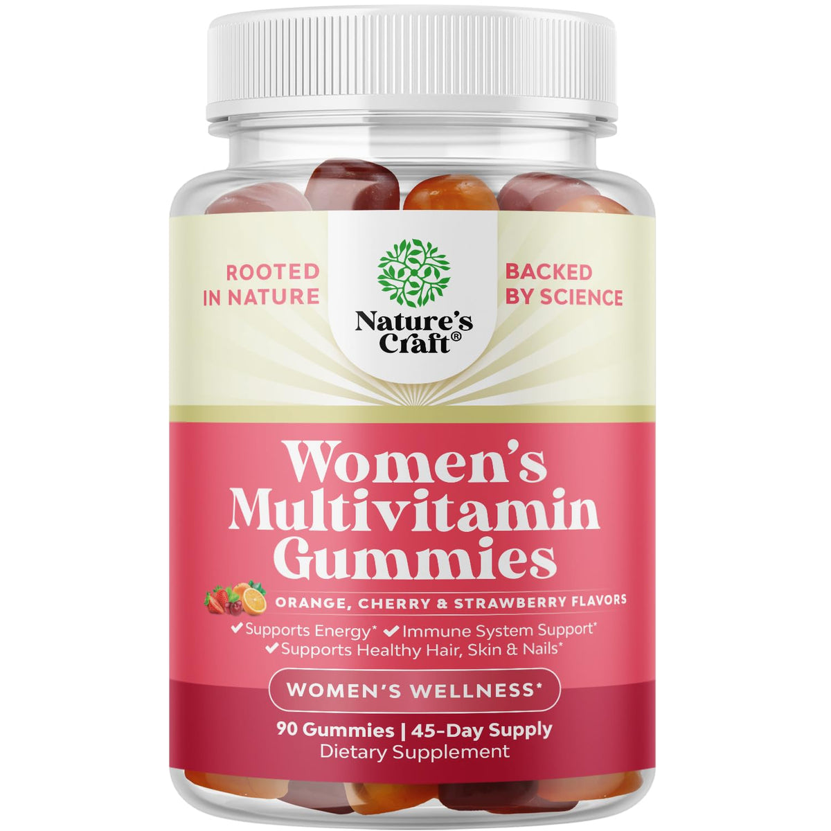 Natures Craft Women's Multivitamin Gummy 272g front view