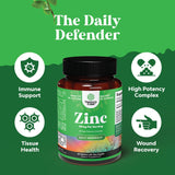 Natures Craft Zinc 50mg Daily Supplement ingredients list
