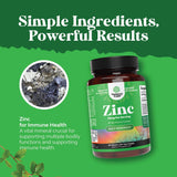Natures Craft Zinc 50mg Daily Supplement tablets close-up