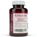 Natures Wellness D-Mannose Cranberry Extract bottle with a glass of water