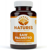 Natures Wellness Saw Palmetto Berry + Extract 1000mg front view