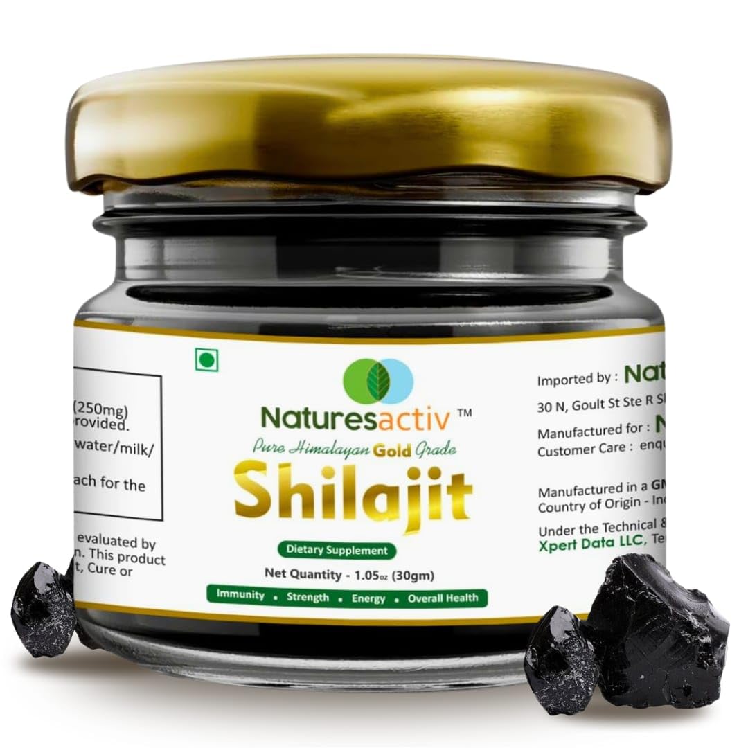 Naturesactiv Shilajit Resin 100g front view