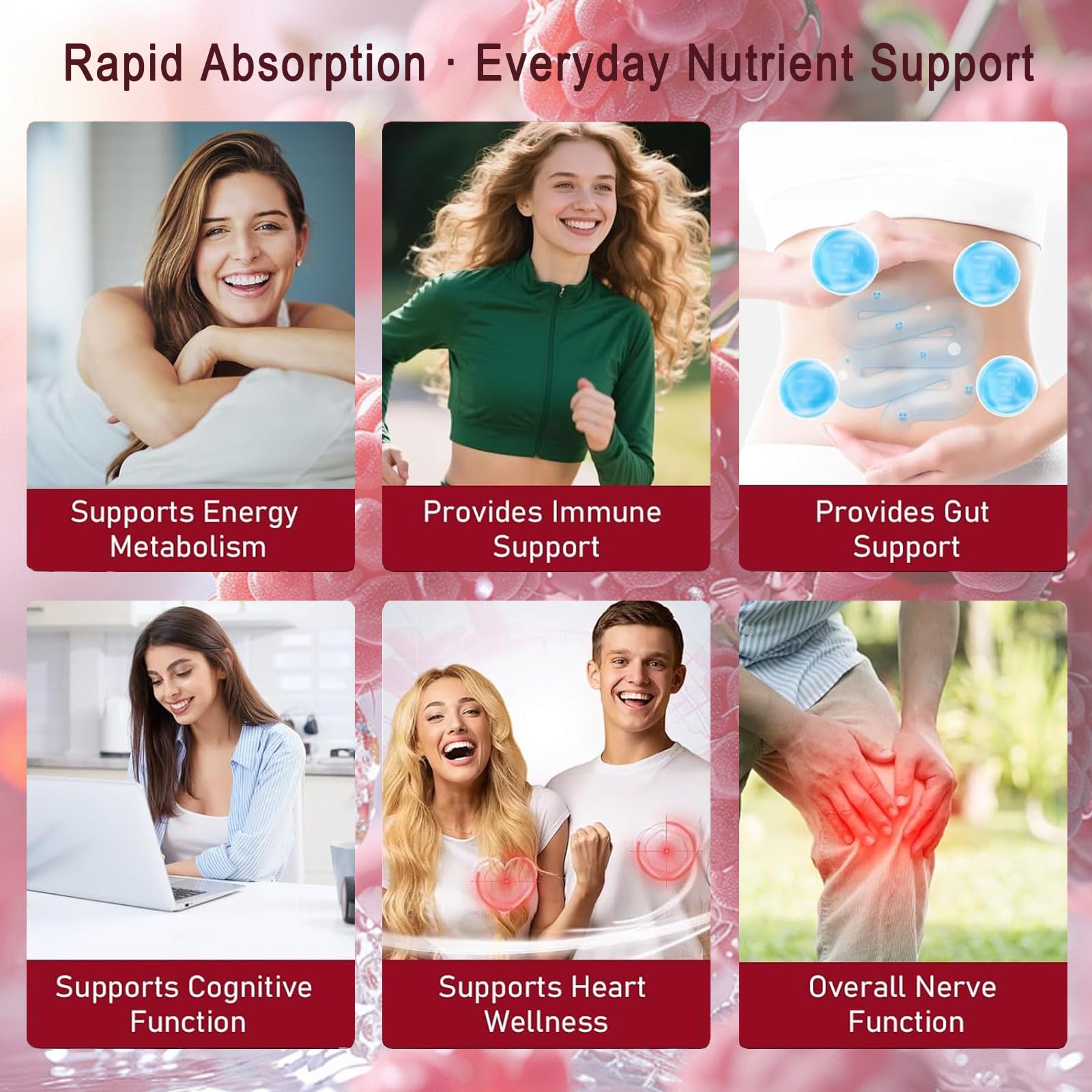 NATURESECRETS B-Complex Methylated Drops berry flavour liquid