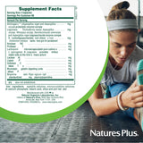 NaturesPlus Acti-Zyme Multi-Enzyme Capsules with dosage instructions