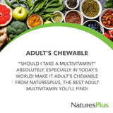 NaturesPlus Adult Chewable Multivitamins nutritional information