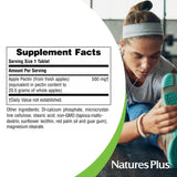 NaturesPlus Apple Pectin supplement in a lifestyle setting