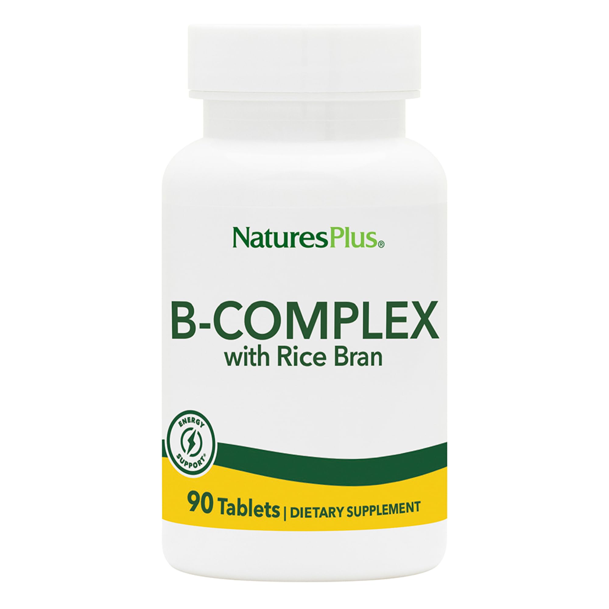 NaturesPlus B-Complex Supplement front view packaging