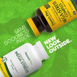 NaturesPlus B-Complex Vitamins bottle side view
