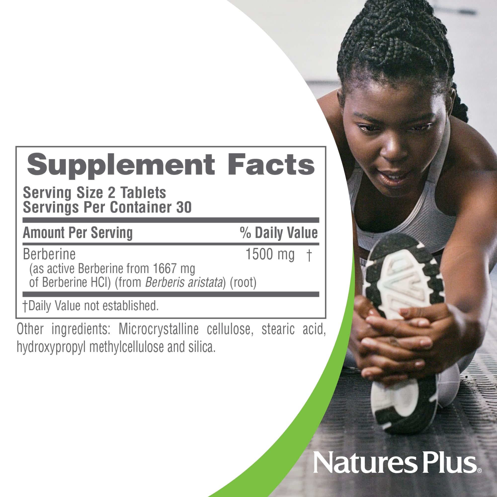 NaturesPlus Berberine 100g with measuring spoon