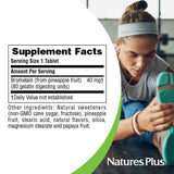 NaturesPlus Bromelain Supplement 40mg ingredients list