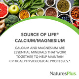 NaturesPlus Cal/Mag 500/250 Tablets packaging