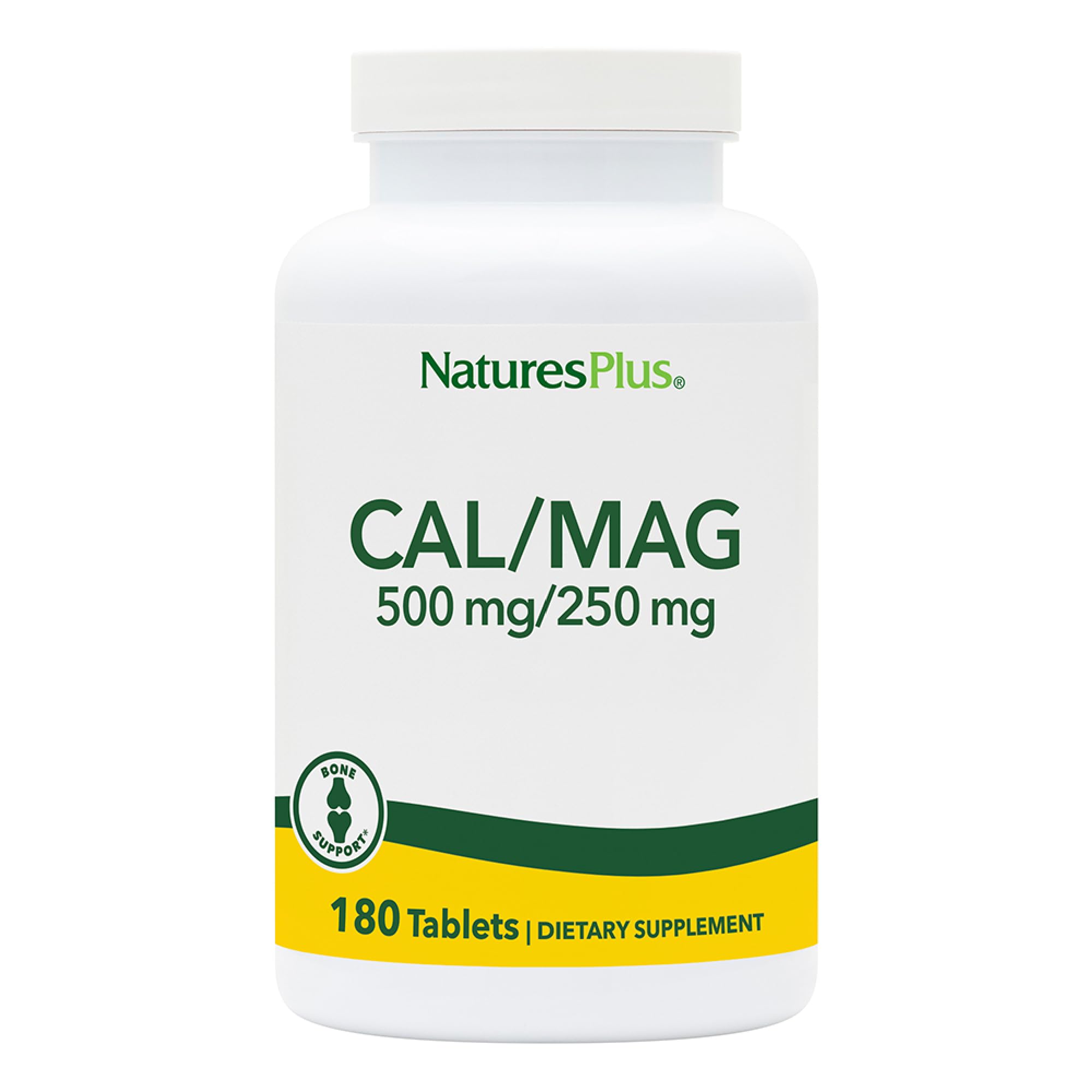 NaturesPlus Cal/Mag Supplement 454g front view