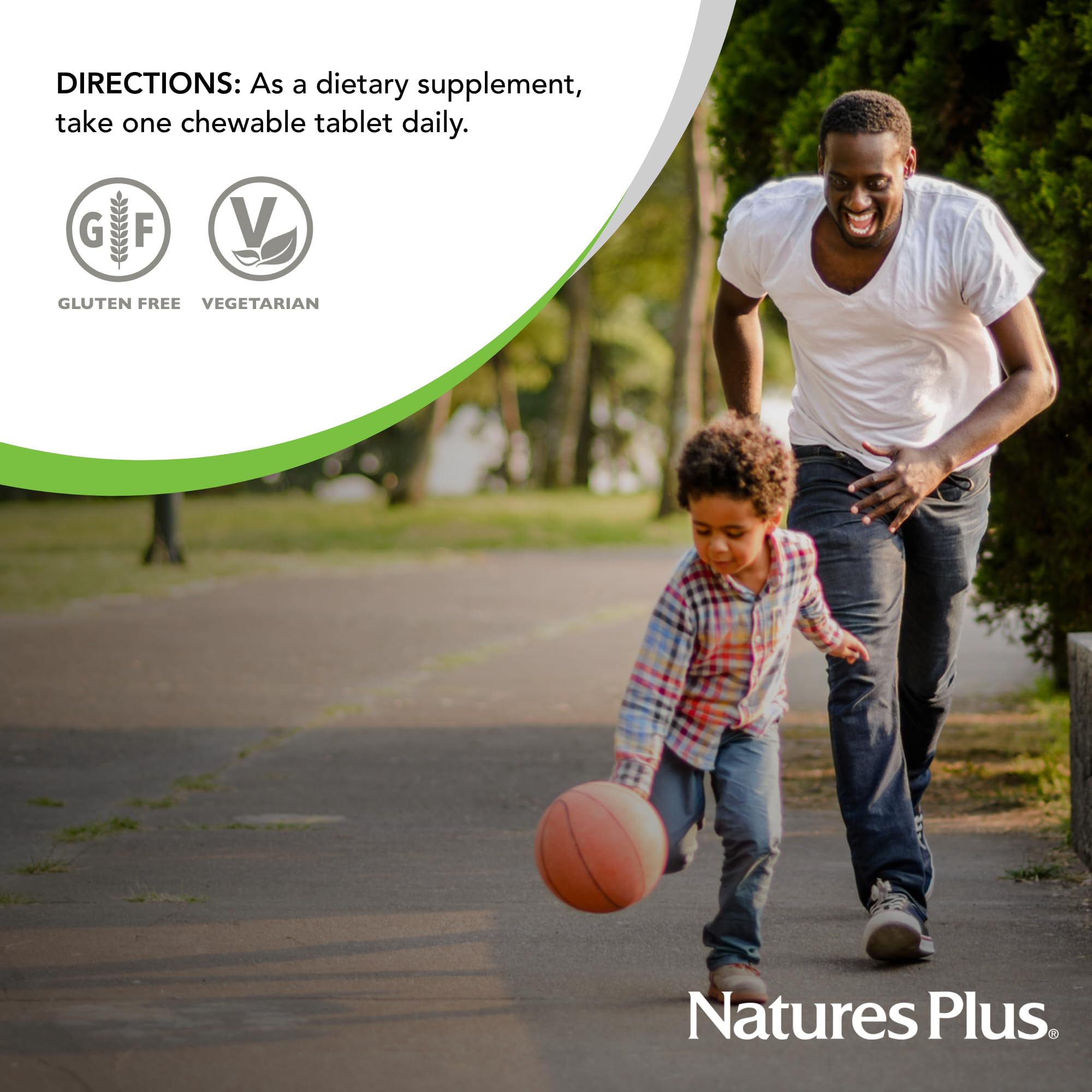 NaturesPlus Chewable Vitamin D3 1000 IU with other supplements