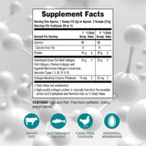 NaturesPlus Collagen Supplement 739g side view