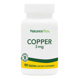 NaturesPlus Copper Supplement 136g front view
