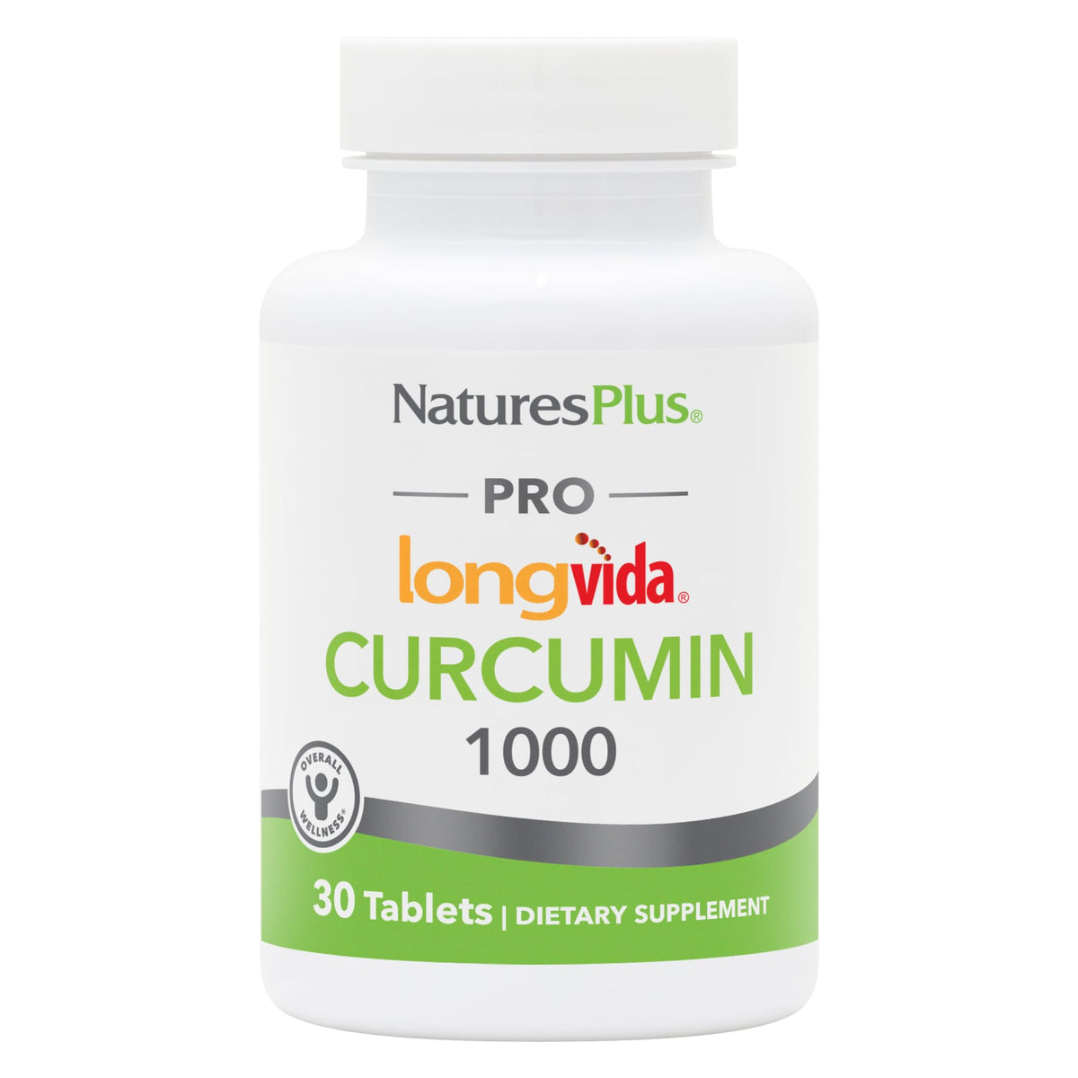 NaturesPlus Curcumin Supplement 68g front view