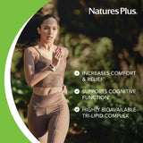 NaturesPlus Curcumin Supplement bottle with label