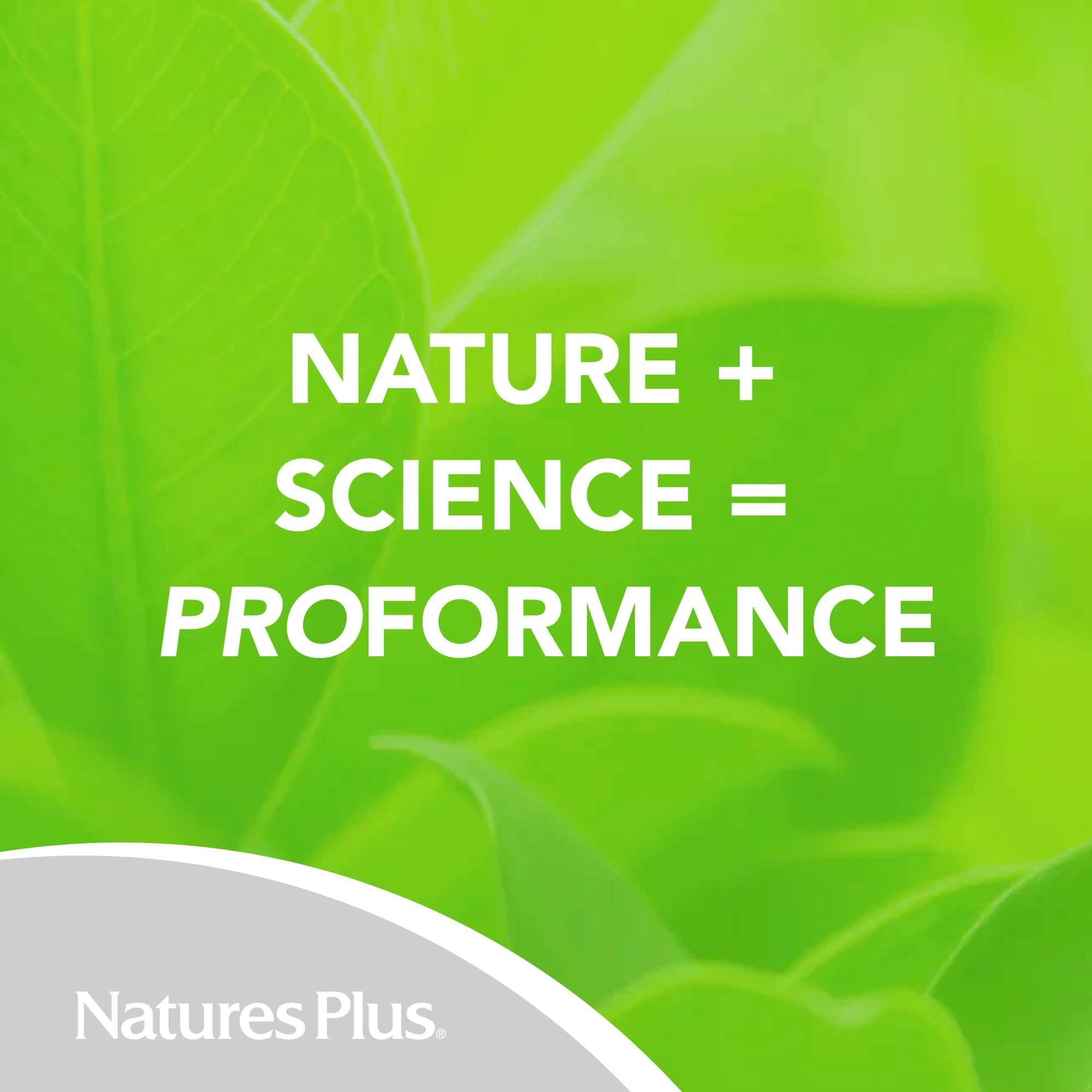 NaturesPlus Curcumin Supplement packaging details