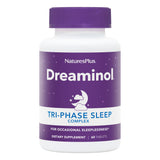 NaturesPlus DREAMINOL TRI-Phase Sleep Complex 82g capsule bottle front view