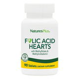 NaturesPlus Folic Acid Hearts 50g front view packaging