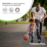 NaturesPlus Folic Acid Hearts with measuring spoon