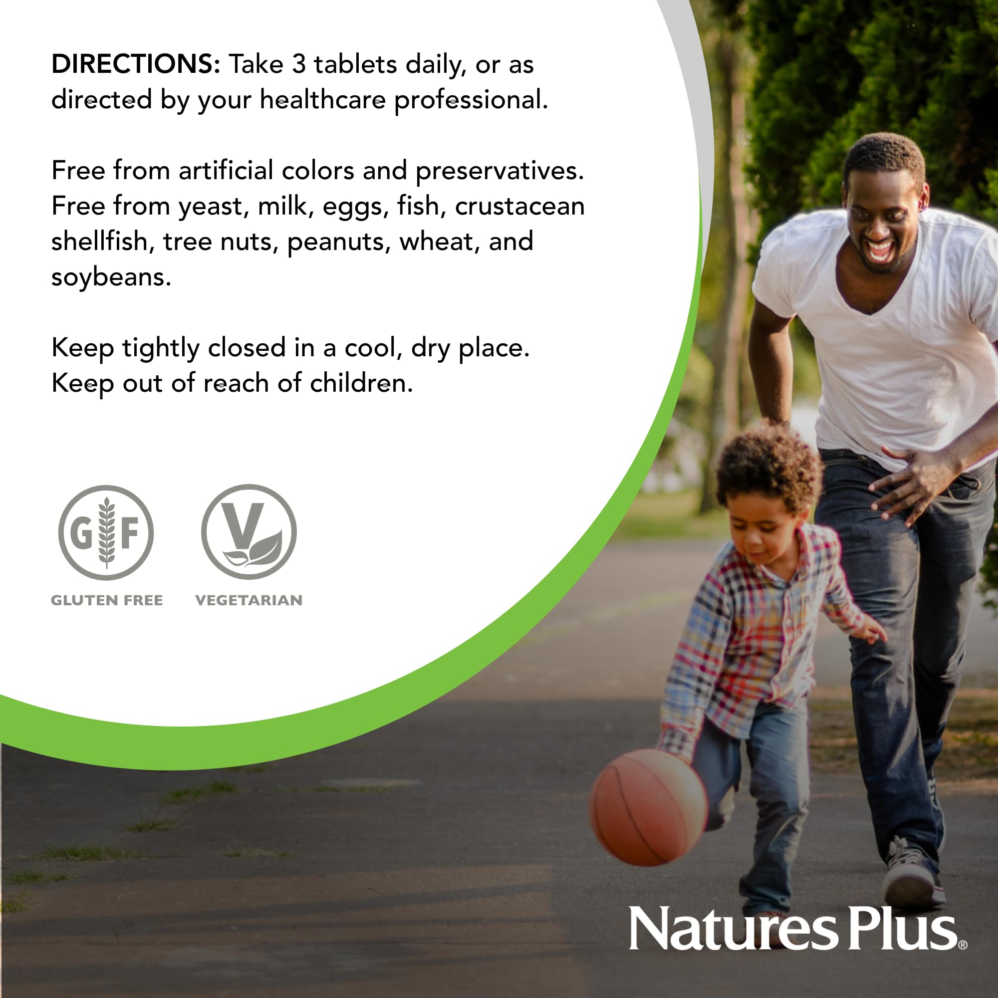 NaturesPlus GI Natural Multi-Enzyme Supplement 222g capsule close-up