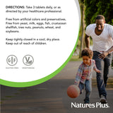 NaturesPlus GI Natural Multi-Enzyme Supplement 222g capsule close-up