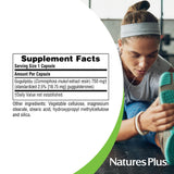 NaturesPlus Gugulipid Herbal Actives 750mg Capsules with measuring spoon