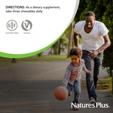NaturesPlus Hema-Plex Iron 85mg chewable tablets with ingredients list
