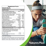 NaturesPlus Hema-Plex Iron 85mg supplement tablet close-up