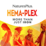 NaturesPlus Hema-Plex Iron with a measuring spoon