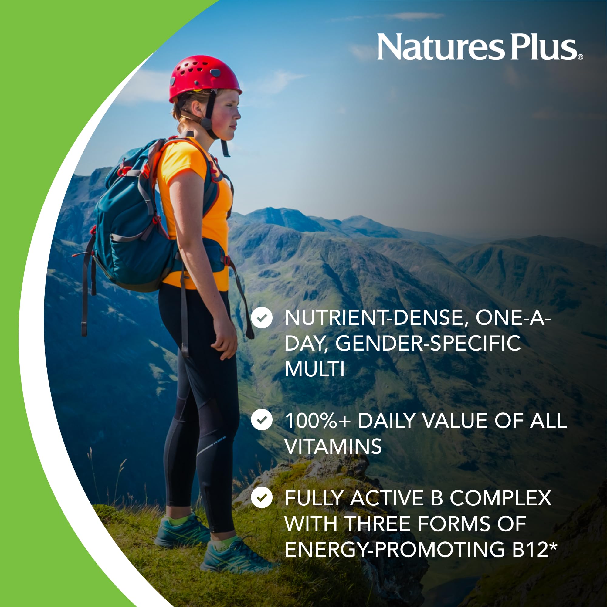 NaturesPlus Her Journey Women's Multivitamin 60 Tablets packaging